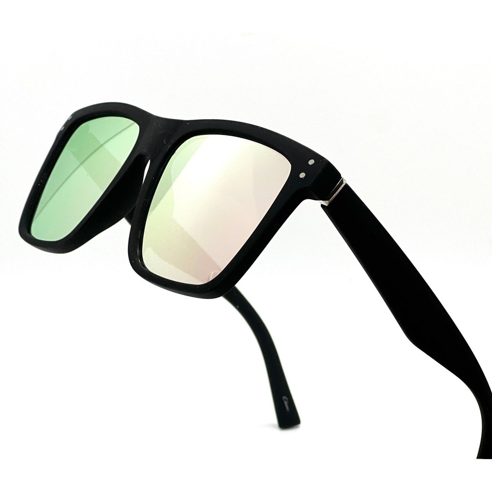 Luxury Sunglasses Pink Mirrored Lens Square Fashion Sun Glasses Lentes Women New - Picture 3 of 11